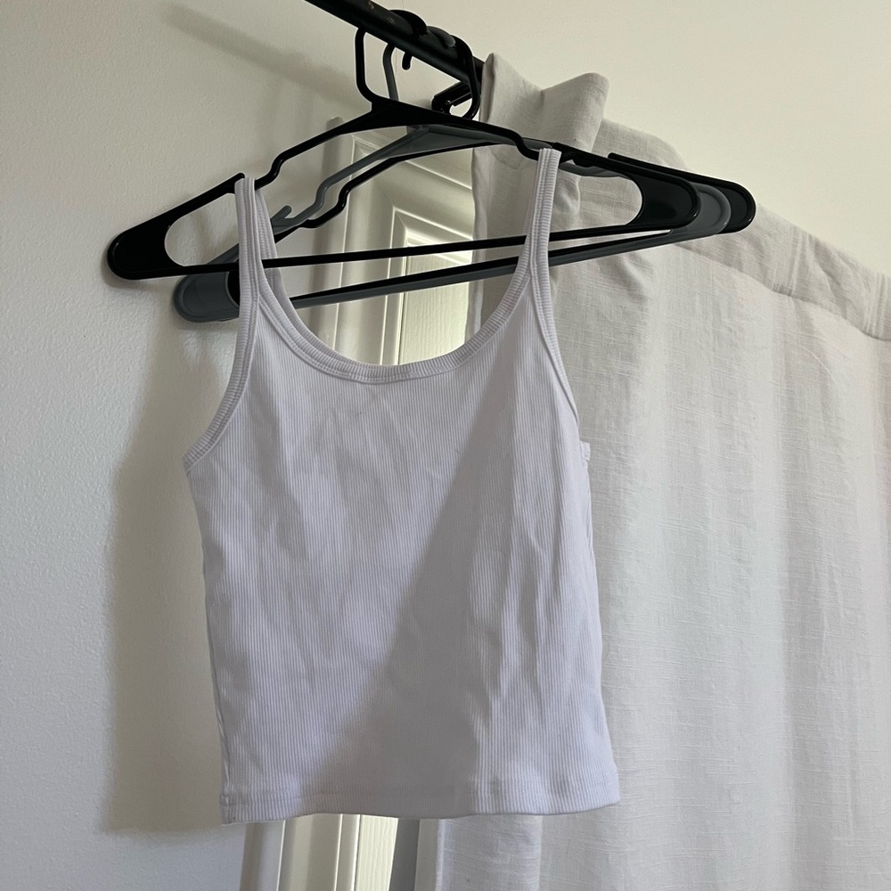 Nordstrom Basic White Tank - image 1